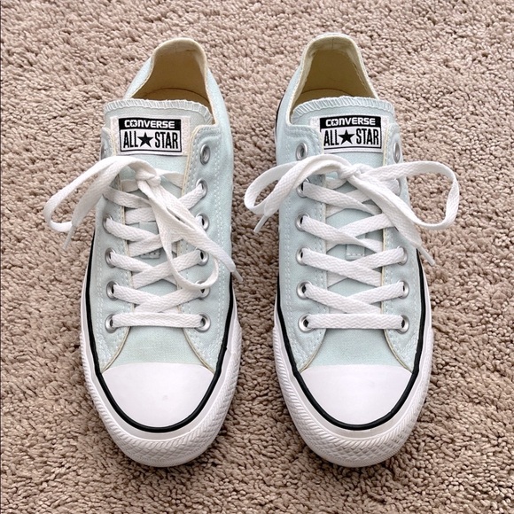 Converse All Star Light Mint Green Sneakers - Picture 2 of 7